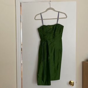 Vintage LL Vera Wang satin cocktail dress